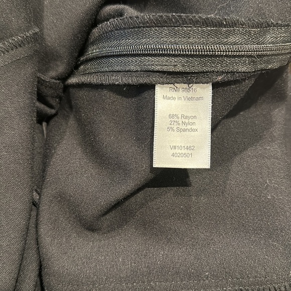 Coldwater Creek Ponte Boot Skirt Size 12 - Picture 5 of 6